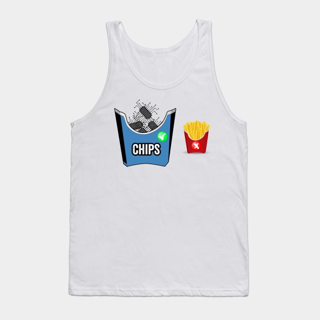 Chips Tank Top by Horisondesignz